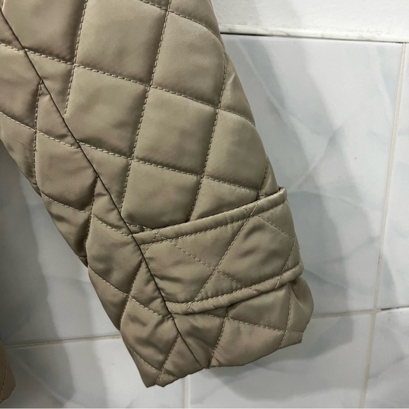 Lauren Ralph Lauren Diamond Quilted Mockneck Jacket Women’s Small Classic Preppy - Picture 2 of 14